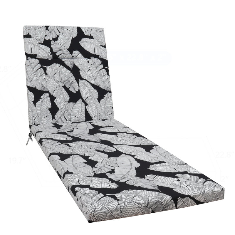 Outdoor Chaise Lounge Chair Cushions Set for Various Occasions, Enhancing Comfort and Style, Multicolor Floral 1