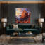 Art mural sur toile, "Sunrise 99", Southwestern-512431706