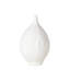 Vase moderniste - plâtre blanc