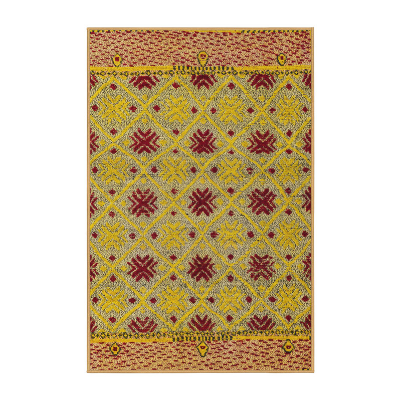 Abstract Indoor Rug, Rectangle 8' x 12'