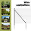 100cm H x 1000cm W Steel Fencing Kits