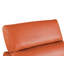Canapé modulaire en cuir italien 4 pièces Camel faisant face à la gauche avec 1 fauteuil inclinable électrique et appuis-tête réglables Camel-2036996779