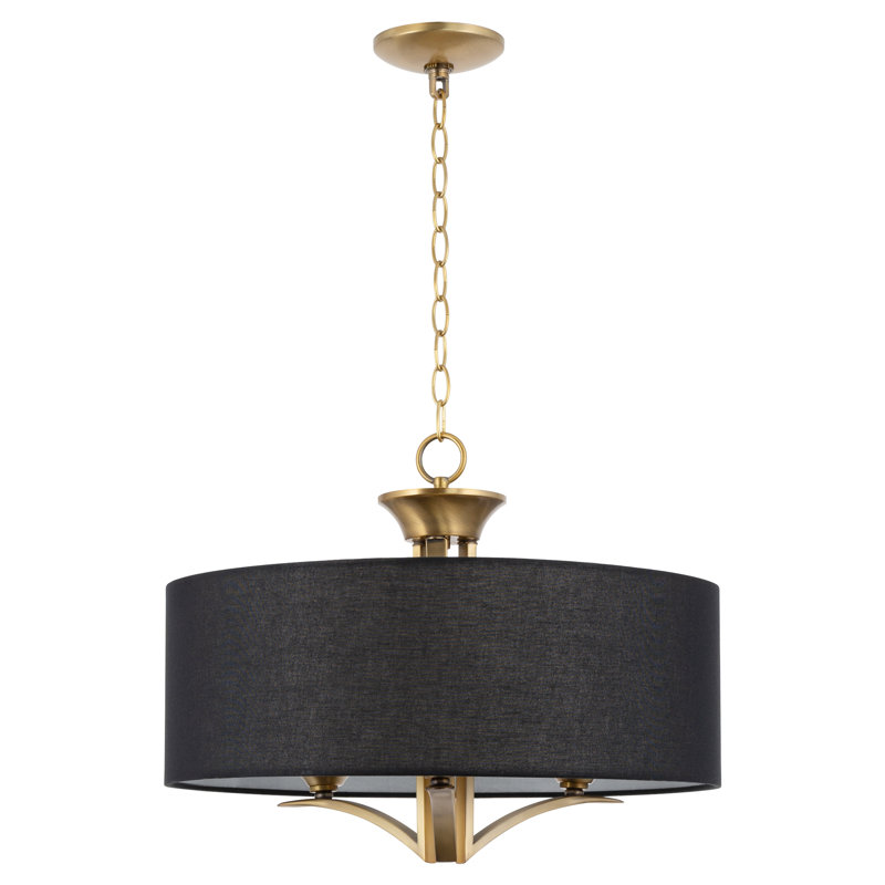 Haleemah 3 - Light Dimmable Drum Chandelier