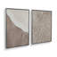 Wave Formations Duo II Set of 2 Canvas Prints in a White Frame, 12" x 8"-1019238534-1030182190-1030182184