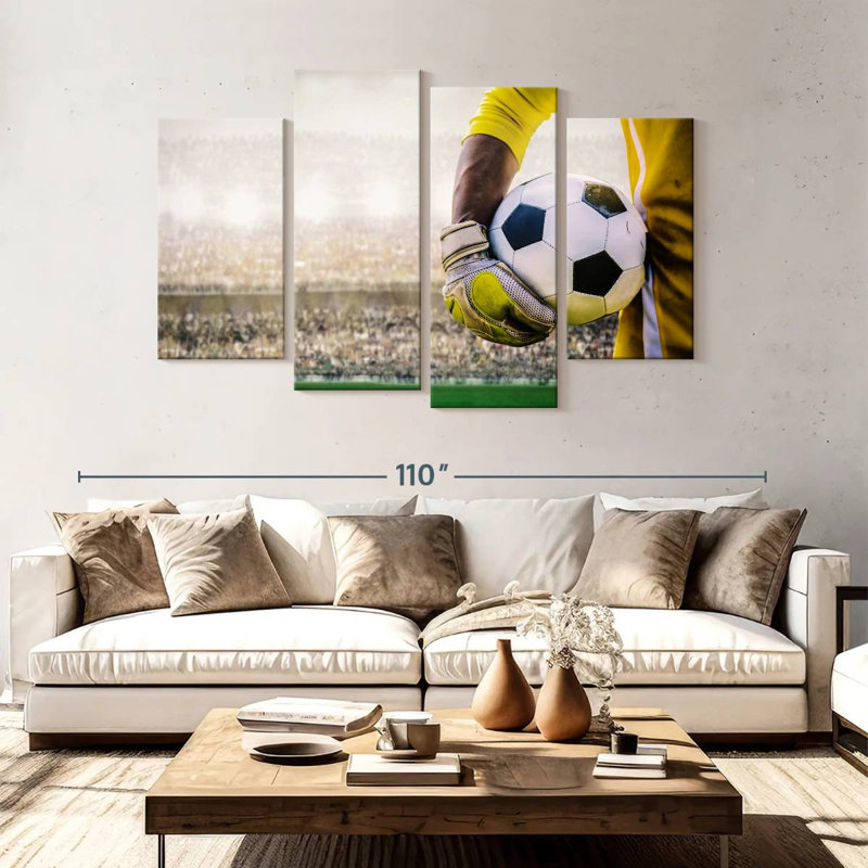 Sireci Goalkeeper's Soccer Ball, 54" H x 84" W
