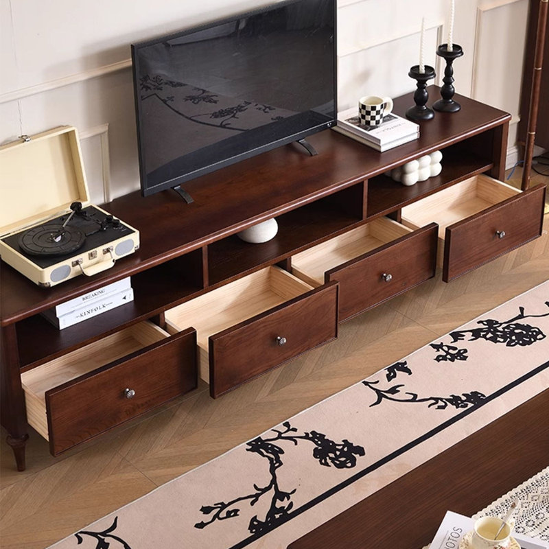 Meuble télé de luxe de style français à lumière simple