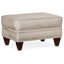 Repose-pieds rectangulaire en cuir véritable de 28,5 po de largeur Reddish-52503503-52503469-52503477