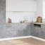 Avishi Sink Bottom Cabinet Lyon Concrete Grey 80x46x81.5 cm Engineered Wood