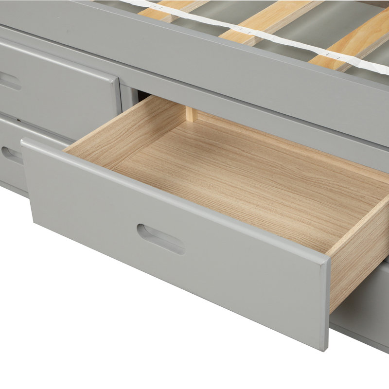 Hingham Twin Drawer Standard, Gray