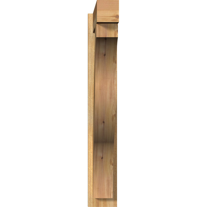 Jeu de blocs Funston, P 32 po x H 40 po, Cèdre rouge de l'Ouest de 6 po (sciage brut)