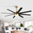 Jamii-Leigh 65/72/84 inch Large Indoor/Covered Outdoor Modern Ceiling Fan with Led Lights and Remote, 6-Speed, Reversible Quiet DC Motor, Timer, 8-ABS-Blade-548189011-548189007-539539265