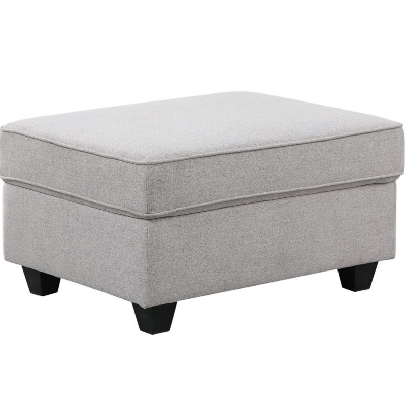 Canapé modulaire en L avec repose-pieds 7 pièces Linen
