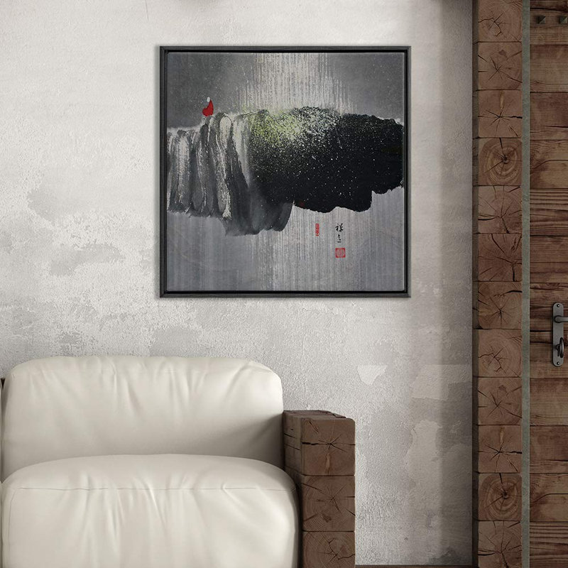 " Zen Monk ", 24" H x 24" W