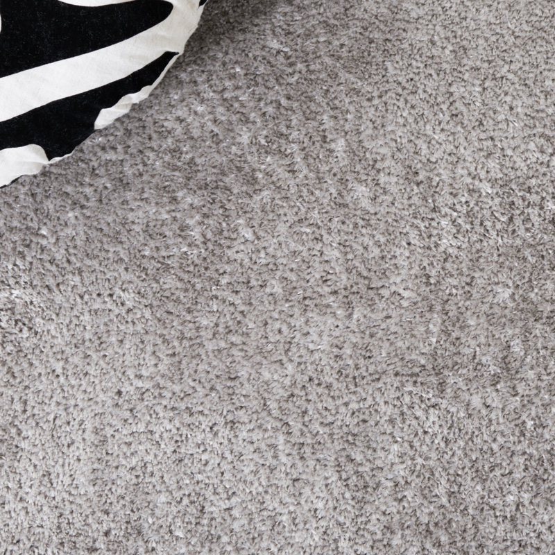 Vespera Grey Area Rug, Rectangle 4' x 6'