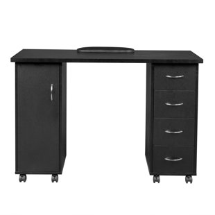 Manicure Nail Table With Drawer