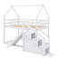 Lit mezzanine simple au-dessus d'un lit simple ou lit superposé-1850892800