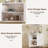 Tesse Unfinished Ladder Storage Bookcase-866788789