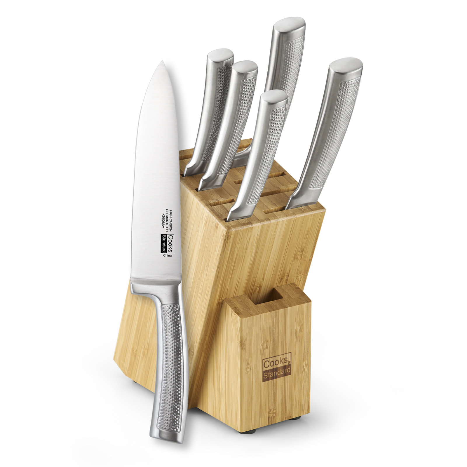 MasterChef 6-Piece Japanese Knife Set, Extra Sharp Kitchen Knives