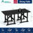 7-Piece-HDPE Outdoor-Table-And-Chairs With Umbrella Hole-1134544018