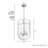 Sacha 4 - Light Urn Pendant-71475450