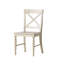 Ensemble de chaises de salle à manger en bois d'acacia, 2 pièces-549432382