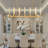 Farmhouse Chandelier With Glass Tube-473930356-473930357