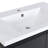 60" Double Bathroom Vanity With Resin Top-787655442