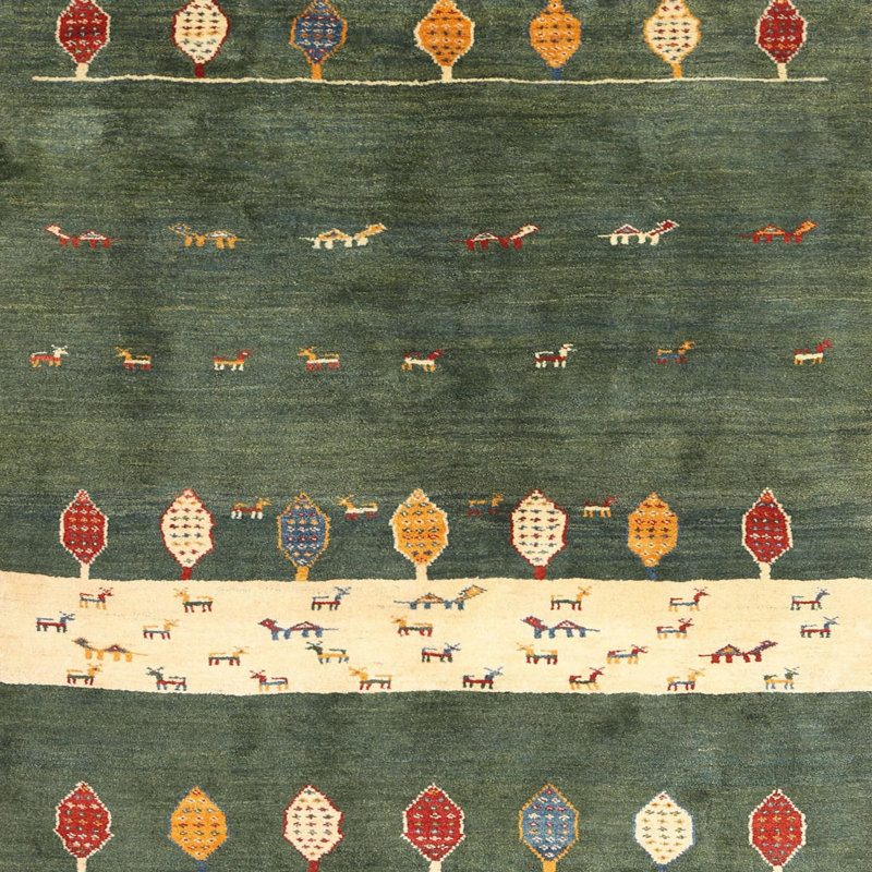 Tora Abstract Indoor Rug, Square 6'