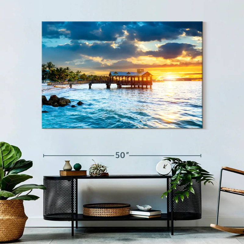 Key West Beach Gazebo, 34" H x 51" W