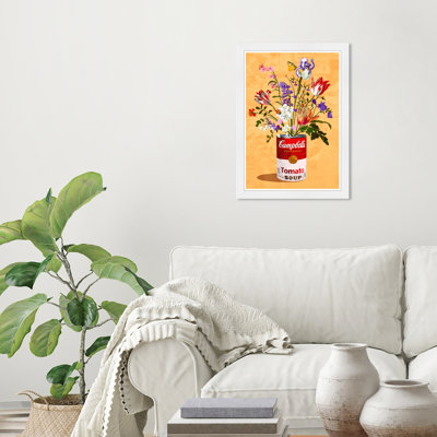 Pot de fleur floral