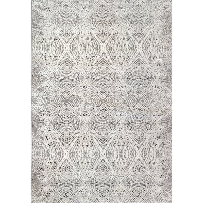 Tapis gris touffeté, Rectangle 7 pi 10 po x 10 pi 10 po