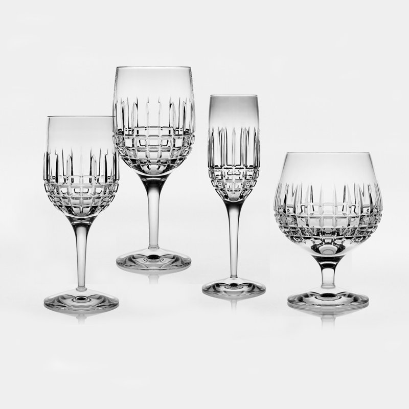 Ensemble de verre assortis de cristal 4 pièces Keim