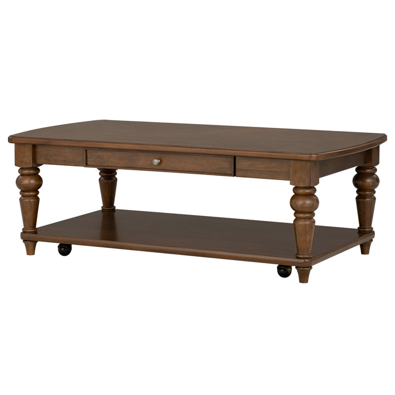 Riverstone Rectangular Coffee Table With Casters