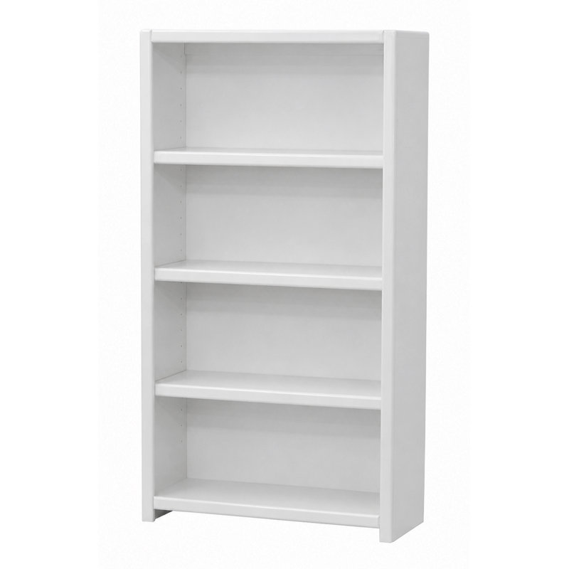 McKaylah Bookcase, Bright White, (3 Shelf) 60” H x 32” W x 13” D