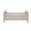 Banc de rangement à fermeture douce