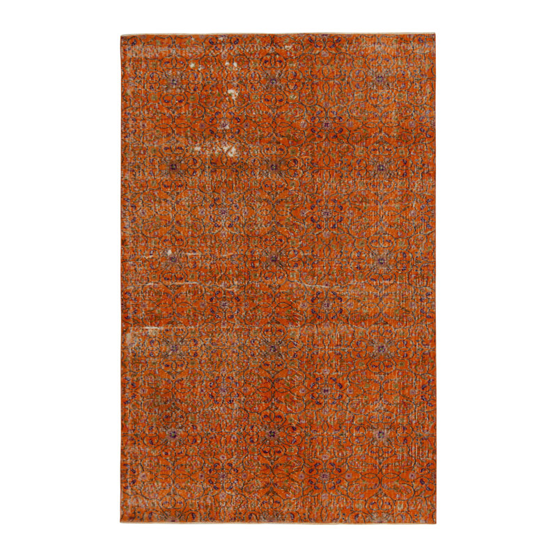 One-of-a-Kind Rectangle 9' X 12'4" Hand Knotted Area Rug