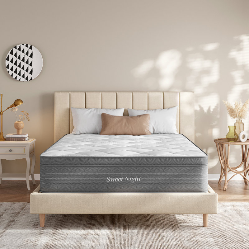 Matelas hybride à plateau-coussin 14 po, Grand lit