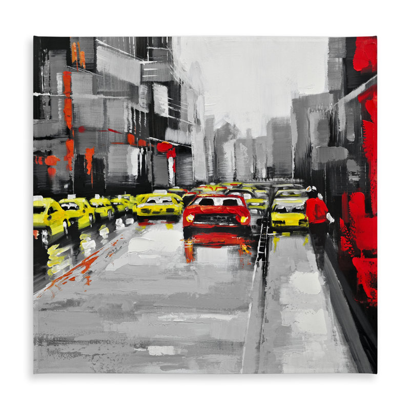 Abstract Traffic Tablecloth - Indoor/Outdoor Home Decor
