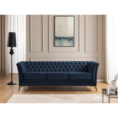 Whitby 3 Seater Velvet Sofa
