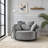 360° Swivel Chair Accent Barrel Chair-25904672