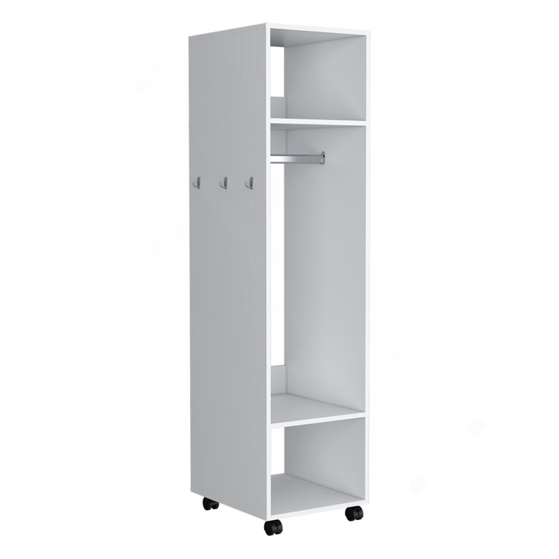 Garde-robe Devon, chambre à coucher, blanc, Blanc