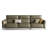 Green Genuine Leather Modular Sofa cushion couch-305448299-305448298