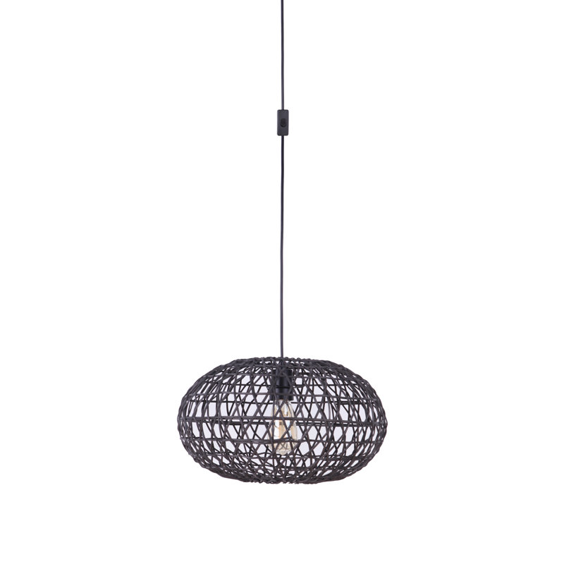Luminaire suspendu sphère 1 lumière Swag Pendant