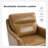 Mariessa Mid-Century Modern Genuine Leather Armchair-99082301