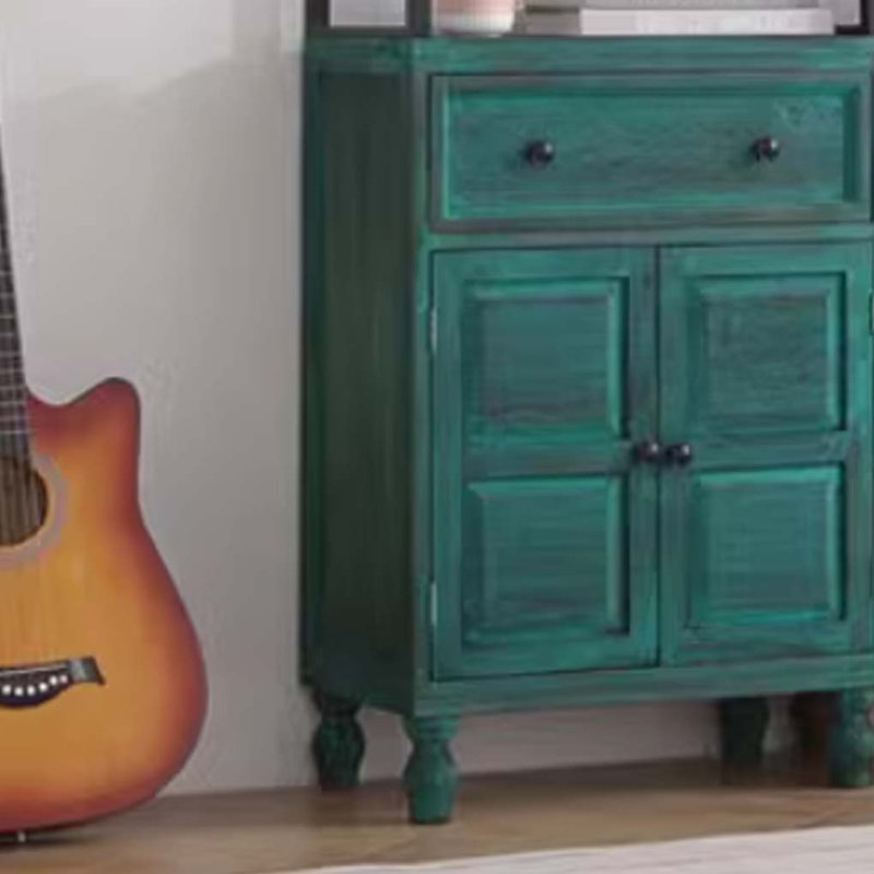Creative Multi-Tier Organizer Bookcase, Vintage green