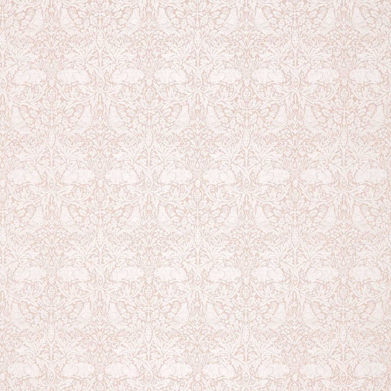 Pure Brer Rabbit Weave Fabric, Faded Sea Pink