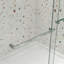 Porte de douche coulissante Bypass avec verre trempé épais