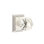 Passage Diamond Crystal Knob with Wilshire Rose