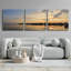 Épique «French Bay Sunrise» par Lori Deiter, verre acrylique Wal Art-102002322