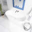 Baignoire de trempage autoportante en acrylique 67 po